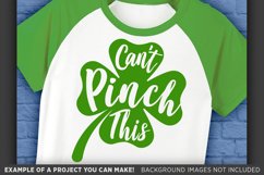 Can't Pinch This SVG - Kids St. Patricks Day Shirt - 1070 Product Image 1
