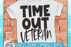 Time Out Veteran SVG DXF PNG EPS Cutting Files Product Image 1