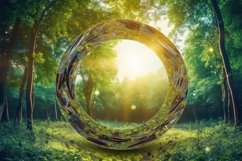 Nature With Sunshine Background Wallpaper Product Image 1