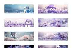 100 Christmas Mug Wrap Bundle, Snowman Sublimation, Santa Product Image 20
