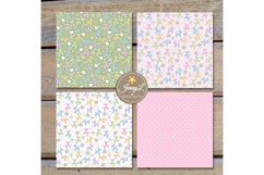 Pastel Balloon Dog SEAMLESS Digital Paper and Clipart Product Image 3