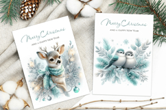 Merry Christmas Card. Printable cards Product Image 2