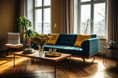 The Heart of Home Italian Living Room Aesthetics 367 Product Image 1