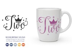 Second Birthday SVG Cut Files Product Image 1