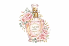 Glass Perfume Bottle Mother's Day Product Image 1