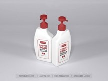 Liquid Soap Packaging Mockup Template Bundle Vol 2 Product Image 10