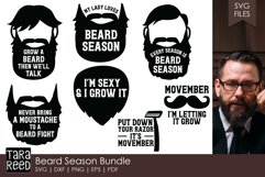 Beard Season - Beard SVG and Cut Files for Crafters Product Image 1