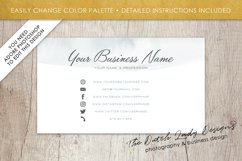 Business Card Template for Adobe Photoshop - Layered PSD Template - Design #2 Product Image 4