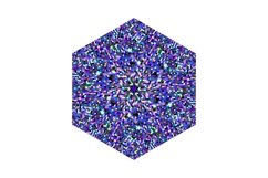 6 Mosaic Pattern Hexagons Product Image 6