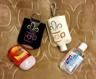 ITH Artful Hot Drinks Hand Sanitizer Holder- Snap Tab 5x7 Product Image 6