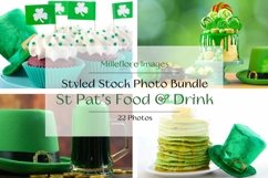 St Patrick&#039;s Day Food and Drink Styled Stock Photos Bundle Product Image 1