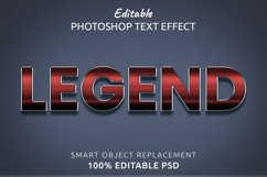 Legend Editable Photoshop Text Style Effect Product Image 1