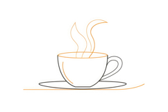 Coffee Cup Background Wallpaper Product Image 1
