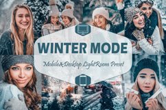 10 Winter Mode Mobile &amp; Desktop Lightroom Presets, Bright Product Image 1