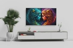 Samsung Frame Tv Art, Zodiac Sign Gemini Set of 4 Product Image 8