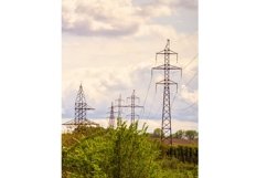 Old power transmission towers Product Image 1