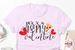 Pizza Is My Valentine - Love & Valentine SVG EPS DXF PNG Product Image 3