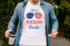 The All American Dude 4th of July Sublimation Product Image 2