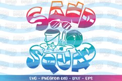 Summer svg Beach svg Sand Squad svg fun design Product Image 1