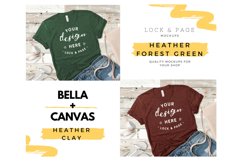 Bella And Canvas Mockup Bundle 3001 T-Shirt Flat Lay Product Image 2