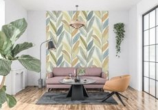 Wall mockup - Wallpaper mockup - Living room Product Image 7