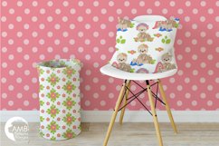 Sloth Family patterns, Family Sloth papers AMB-2207 Product Image 4