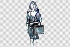 Collection fashion peep watercolor png Product Image 2