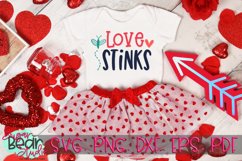 Love Stinks - An Anti Valentine SVG Product Image 2