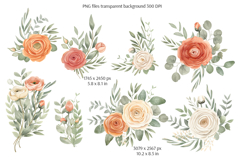 Everbloom Floral Clipart and Patterns Product Image 2