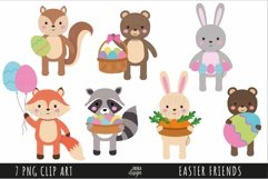 EASTER FRIENDS, EASTER, ANIMAL FRIENDS Product Image 1