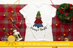Christmas tree sublimation - hand drawn Product Image 1