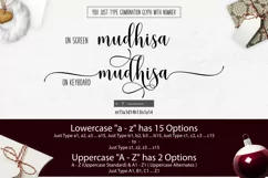 Mudhisa Script Font Trio - Free Font of The Week Product Image 11