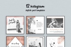 Rose Gold Instagram Templates Product Image 4