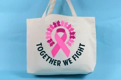 Mask SVG PNG EPS DXF Face Mask SVG Cancer Awareness SVG Product Image 4