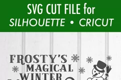 Frostys Magical Winter Wonderland SVG DXF Files Product Image 4