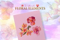 Alstroemeria Watercolor png Product Image 6