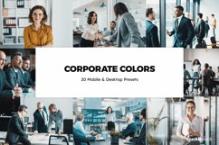 20 Corporate Colors Lightroom Presets &amp; LUTs Product Image 1