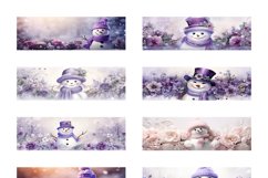 100 Christmas Mug Wrap Bundle, Snowman Sublimation, Santa Product Image 21