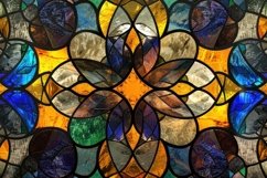 Stained Glass Pattern Background Wallpaper Product Image 1