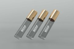 Cosmetic Three Bottle Mockup Product Image 1