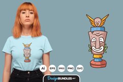 Totem Clipart for T-shirt Design Product Image 1