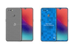 RealMe U1 Vinyl Skin Design Mockup 2018 Product Image 2