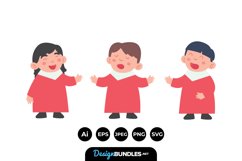 Children Choir Illustrations Product Image 1