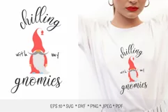 Gnomes Christmas. Gnome SVG. Gnome PNG. Christmas quotes Product Image 1