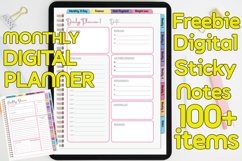 Monthly , Finance,Weight,Digital Planner Product Image 1