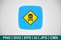 Vector Toxic Icon Product Image 1