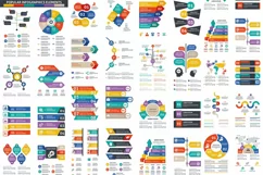 1000 Ultra Big Infographic Elements Product Image 6
