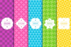 Mosaic seamless colorful patterns Product Image 1