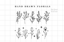 3 Wildflowers designs svg, Floral svg, Wildflower svg Product Image 2