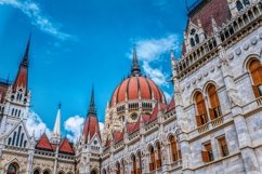 Gothic old building of the Hungarian parliament, Budapest Product Image 1